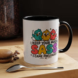 Funny Sassy Bird Coffee Mug, Keep Your Mood Sass Preloaded Mug, Cute Bird Lover Gift, Sarcastic Coffee Cup, Funny Best Friend Mug