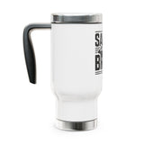 Salute the Brave Travel Mug, Stainless Steel Patriotic Cup, Military Appreciation Gift, Veteran Gift, USA Flag Drinkware, Fathers Day Gift