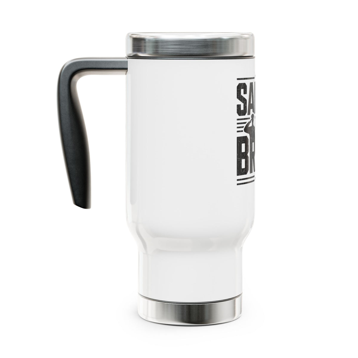 Salute the Brave Travel Mug, Stainless Steel Patriotic Cup, Military Appreciation Gift, Veteran Gift, USA Flag Drinkware, Fathers Day Gift