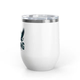 Patriotic Wine Tumbler, Still Standing American Eagle Gift, Veteran Gift for Him, Military Drinkware, American Pride Gift, Memorial Day