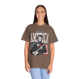 Abraham Lincoln Guitar Shirt, Funny This Is America Graphic, Gift for History Teachers and Music Lovers, Fourth of July Party Outfit