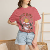 Positive Sunshine Comfort Colors Shirt, Good Days Sunshine Graphic Tee, Retro Desert Nature Shirt, Boho Summer Aesthetic Tee