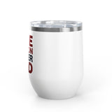 Patriotic Wine Tumbler, One Nation Under God Drinkware, American Pride Gift, Faith Inspired Gift for Her or Him, Red White Blue Cup