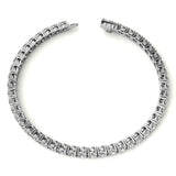 6.5 CTW Lab Grown Diamond (G/VS) Tennis Bracelet in Choice of 14k White or Yellow Gold - AGI Certified