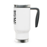 Salute the Brave Travel Mug, Stainless Steel Patriotic Cup, Military Appreciation Gift, Veteran Gift, USA Flag Drinkware, Fathers Day Gift