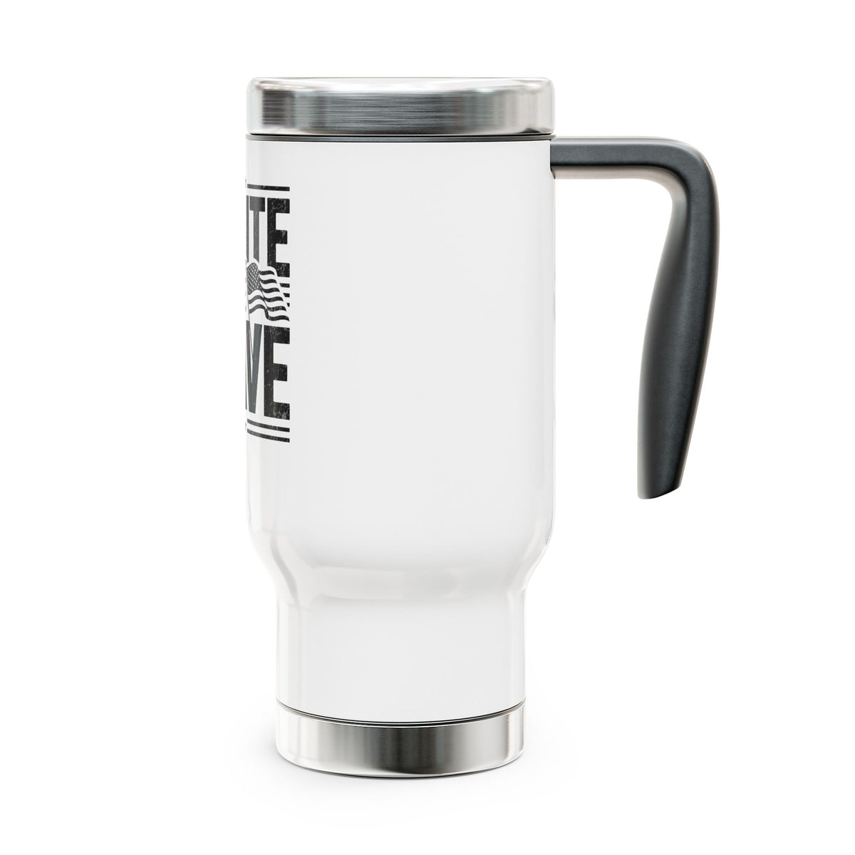 Salute the Brave Travel Mug, Stainless Steel Patriotic Cup, Military Appreciation Gift, Veteran Gift, USA Flag Drinkware, Fathers Day Gift