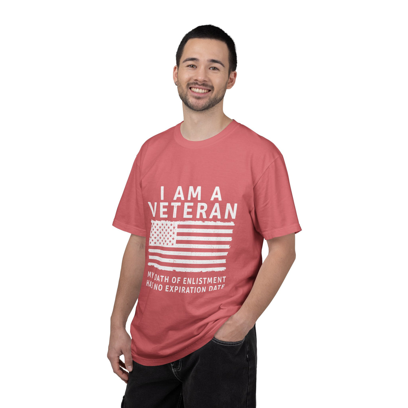 I Am a Veteran Shirt, My Oath Has No Expiration Date T-Shirt, Patriotic Military Gift, Veterans Day Tee for Retired Service Member