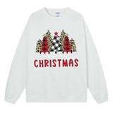 Christmas sweatshirt Christmas ladies loose fitting pullover