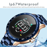 Multifunctional Smart Bracelet Heart Rate Meter Step Blood Pressure Detection Watch