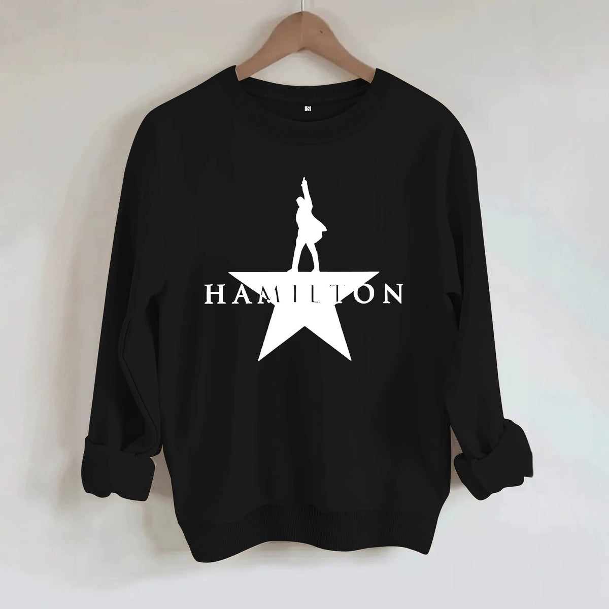 Long sleeved fleece hoodie