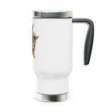 America 250th Anniversary Travel Mug, 1776 to 2026 Stainless Steel Cup, Patriotic USA Gift, American History Drinkware, July 4th Gift