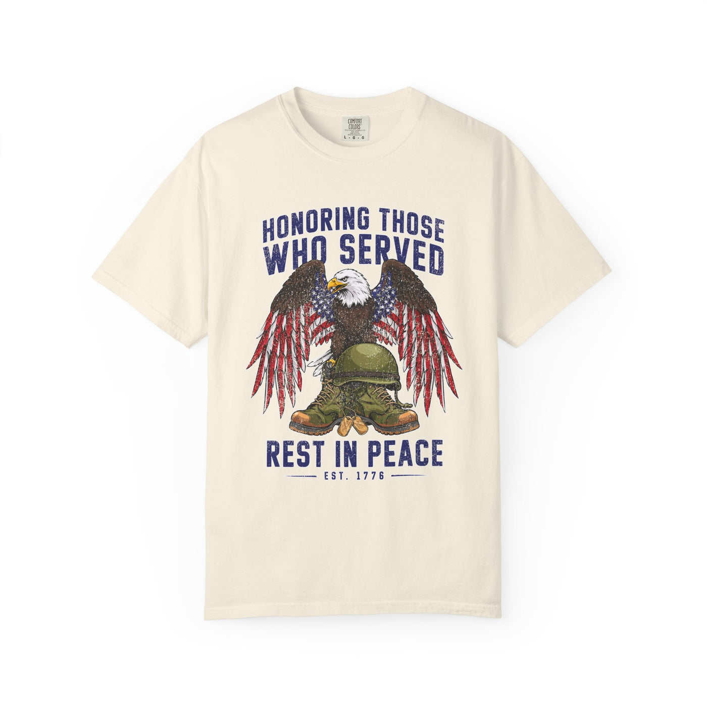 Honoring Those Who Served Shirt, Military Memorial T-Shirt, Fallen Soldier Tribute, Veteran Remembrance Gift, Patriotic Eagle Tribute Tee