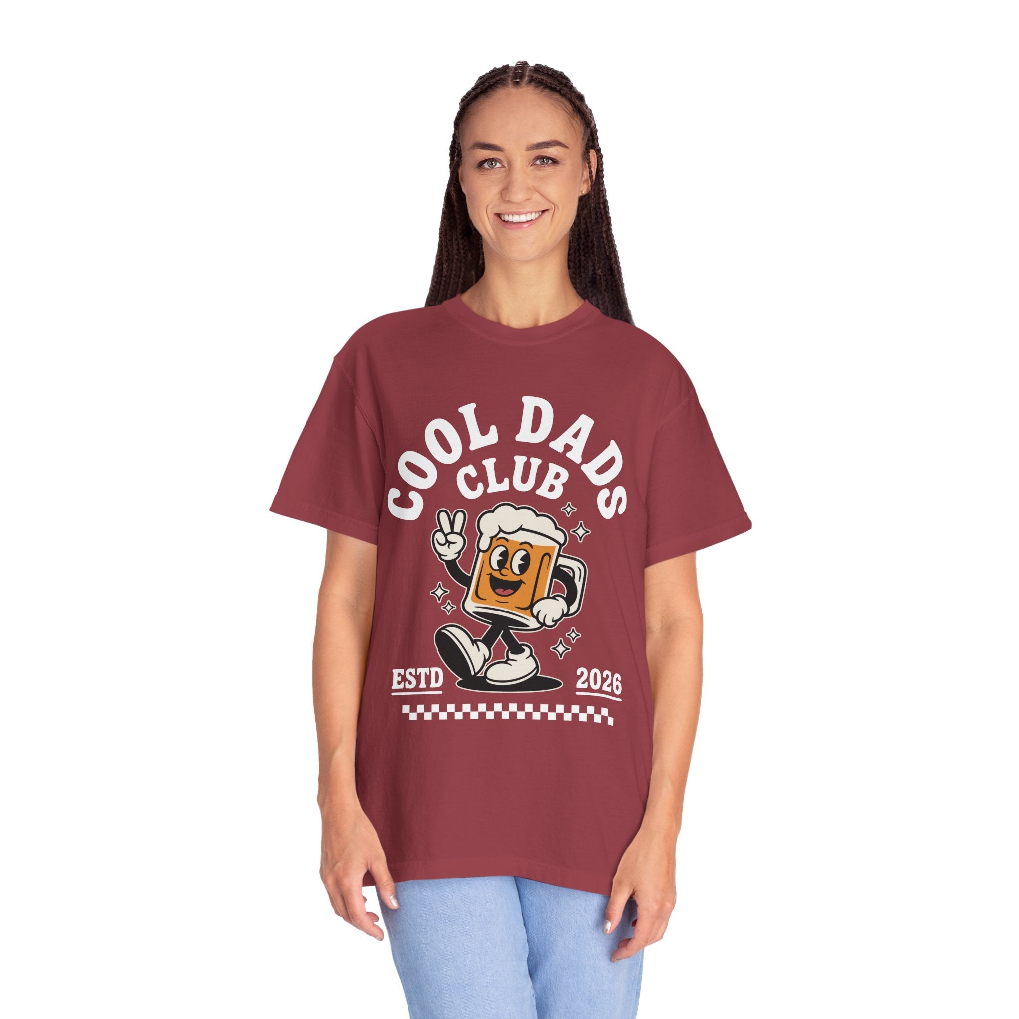 Funny New Dad Comfort Colors Shirt, Cool Dads Club Est 2026 Tee, First Time Dad Gift, Pregnancy Announcement Shirt for Fathers