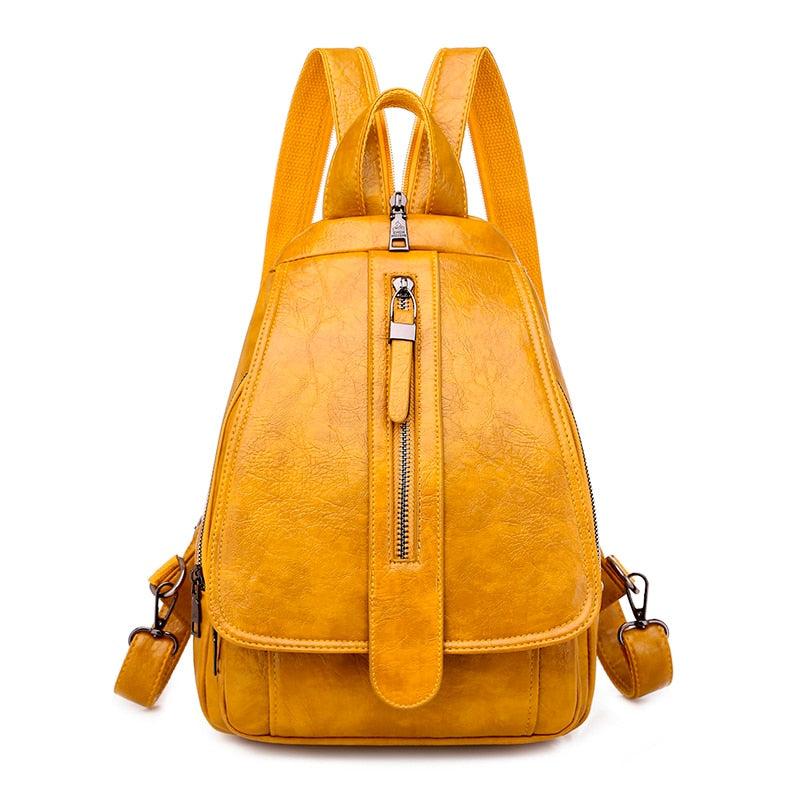 2020 Travel Shoulder Bag School Backpacks For Teenage Girls Sac A Dos Women Leather Backpacks High Quality Ladies Bagpack New