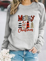 Printed pullover sweatshirt sweatshirt