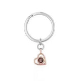 S925 Sterling Silver Love Necklace Female Fashion Pendant Nano Projection Photo Lettering
