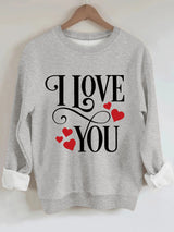 Round neck fleece hoodie