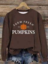 Printed pullover sweatshirt sweatshirt