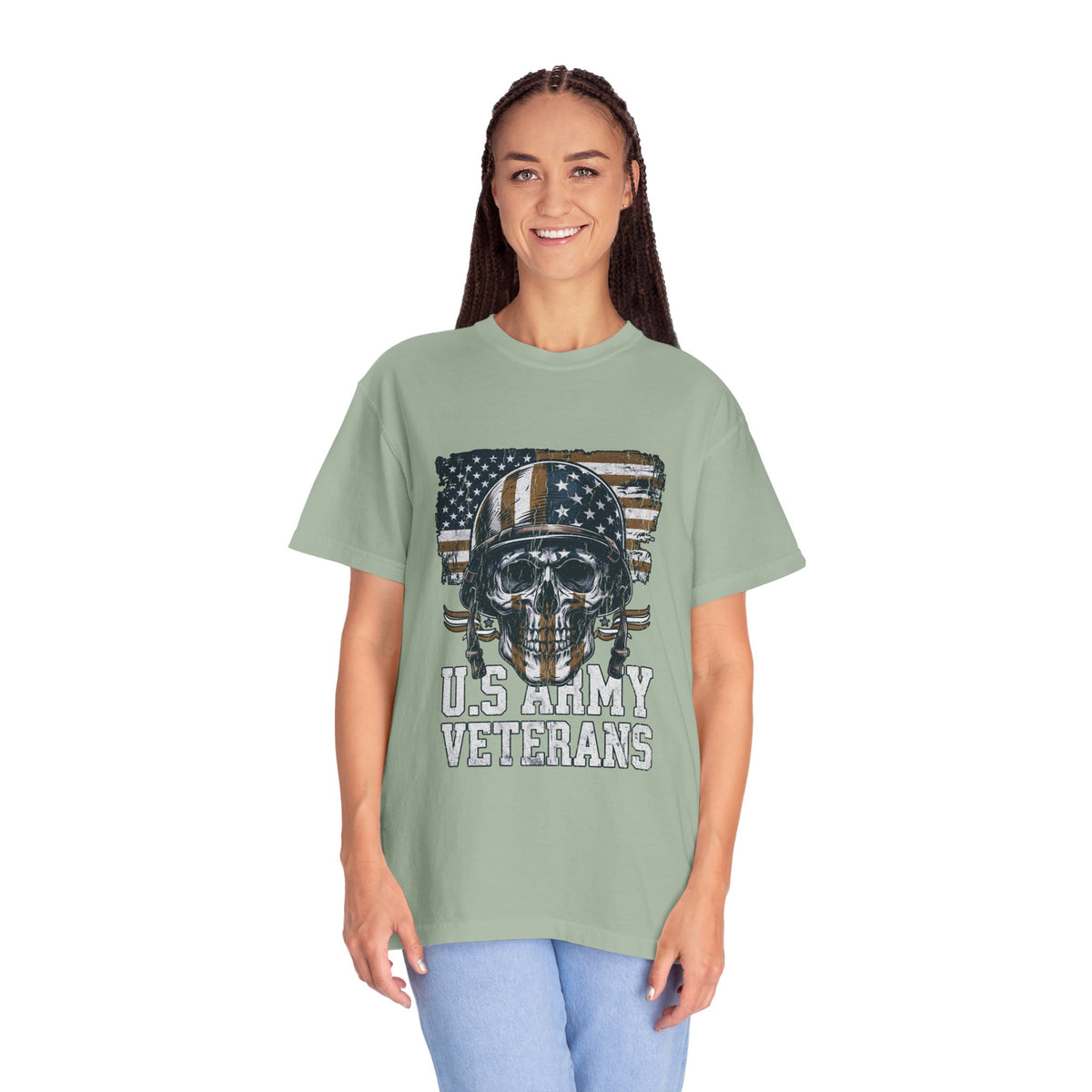 U.S. Army Veterans Shirt, Military Skull T Shirt, Patriotic American Flag Tee, Veteran Gift, Army Veteran Shirt, Veterans Day Gift