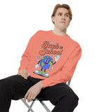 Back to School Earth Sweatshirt, Retro Globe Graphic Pullover, Teacher First Day Outfit, Student Gift, Classroom Crewneck, Educator Gift