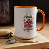 Teaching Is a Work of Heart Mug, Teacher Appreciation Coffee Cup, Thank You Gift for Educator, End of Year Classroom Keepsake for Her
