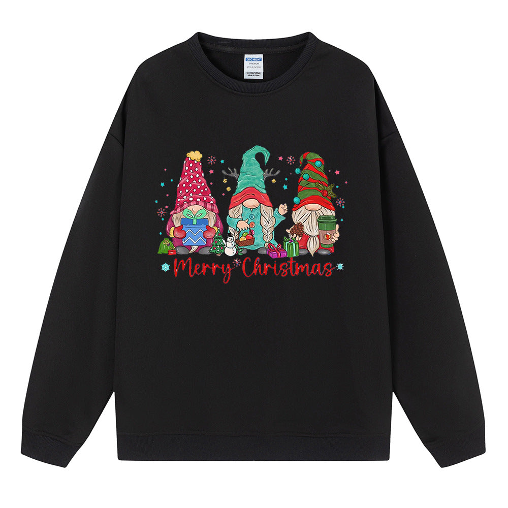 Christmas hoodie and Merry Christmas printed top