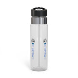 Personalized Soccer Water Bottle, Transparent Water Bottle, Custom Name Sports Drink Bottle, Football Gift for Son, School or Practice