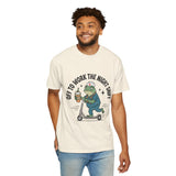 Night Shift Nurse Comfort Colors Shirt, Funny Nurse Frog Tee, Healthcare Worker Gift, RN CNA Nursing School Graduate Shirt