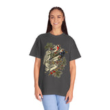 Winter Birds Graphic Shirt, Vintage Woodland T-Shirt for Bird Lovers, Festive Nature Tee, Cozy Christmas Gift for Birdwatchers and Moms