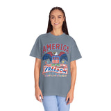 American Eagle Shirt, Patriotic USA Graphic Tee, Vintage Americana T Shirt, Fourth of July Outfit, American Pride Gift for Men and Women
