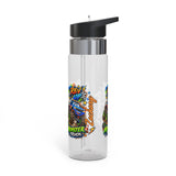 Personalized Monster Truck Kids Water Bottle | Custom Name 20oz BPA-Free Tritan Bottle for Boys