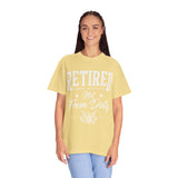 Retired From Service Not From Duty Shirt, Military Retirement T-Shirt, Veteran Gift for Men or Women, Patriotic Eagle Veterans Day Tee