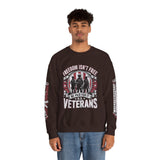 Freedom Isn't Free Veterans Sweatshirt, Military Service Crewneck, American Flag Veteran Pullover, Veteran Gift, Memorial Day Outfit