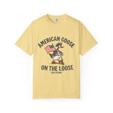 America 250 Shirt, Patriotic Goose Graphic Tee, 250th Anniversary USA T Shirt, Fourth of July Outfit, Americana Gift for Men and Women