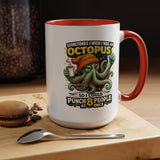 Funny Octopus Coffee Mug, Sometimes I Wish I Was an Octopus Mug, Sarcastic Office Humor Cup, Coworker Gift, Funny Boss Gift, Coffee Lover