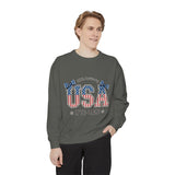 USA 250th Anniversary Comfort Colors Sweatshirt, Patriotic Bow Coquette Shirt, America 1776 2026 Sweatshirt, Fourth of July Gift