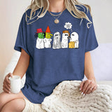 Halloween Short sleeved Women's T-shirt