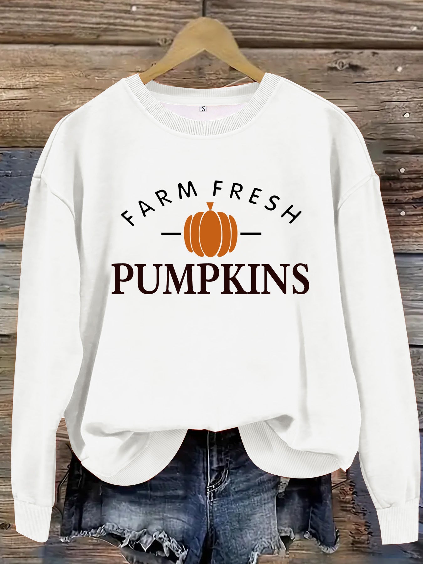 Printed pullover sweatshirt sweatshirt