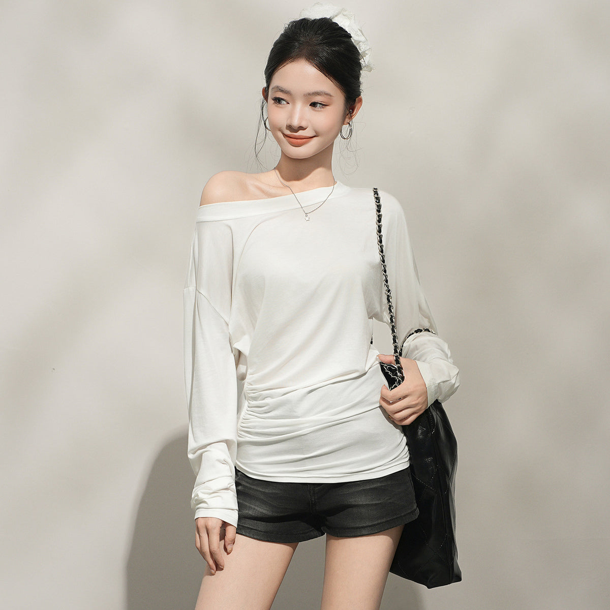 Long Sleeve Sun Protection T-Shirt Blouse for Women Lightweight Top