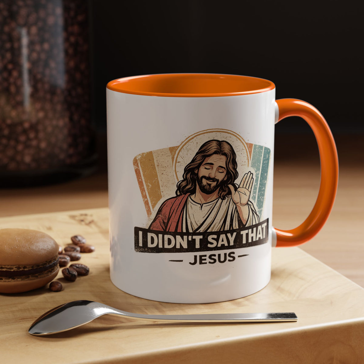 Funny Jesus Coffee Mug, I Didn't Say That Jesus Mug, Christian Humor Mug, Faith Based Coffee Cup, Church Friend Gift