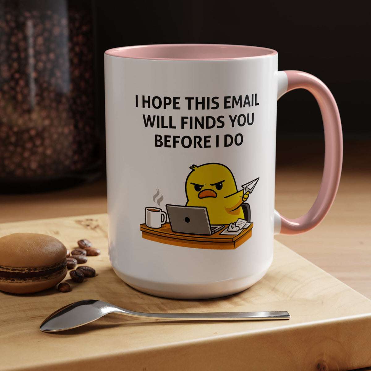 Office Worker Coffee Mug Coworker Gift Desk Job Cup Funny Email Lover Tea Mug For Boss
