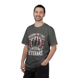 Freedom Isn't Free Veteran Shirt, Military Veteran T Shirt, U.S. Veterans Patriotic Tee, American Flag Military Gift, Veteran Pride Shirt