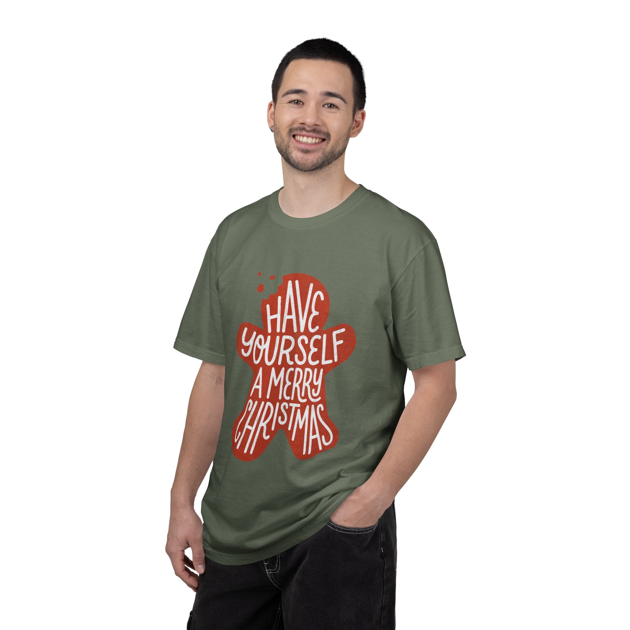 Have Yourself a Merry Christmas Shirt, Gingerbread Cookie T-Shirt, Cute Holiday Baking Tee, Christmas Gift for Baker, Mom or Teacher