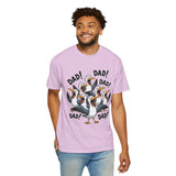 Funny Dad Life Comfort Colors Shirt, Dad Dad Dad Seagull Tee, Fatherhood Humor Graphic Shirt, Father's Day Gift for Dad