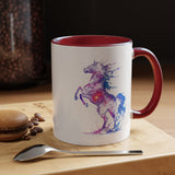 Galaxy Horse Mug, Cosmic Horse Coffee Mug, Horse Lover Gift, Celestial Horse Cup, Equestrian Mug, Fantasy Horse Art, Horse Mom Gift