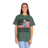 Thank You US Army Veterans Shirt, Patriotic Soldier T-Shirt, Military Appreciation Gift, American Flag Tee for Veterans Day or Retirement