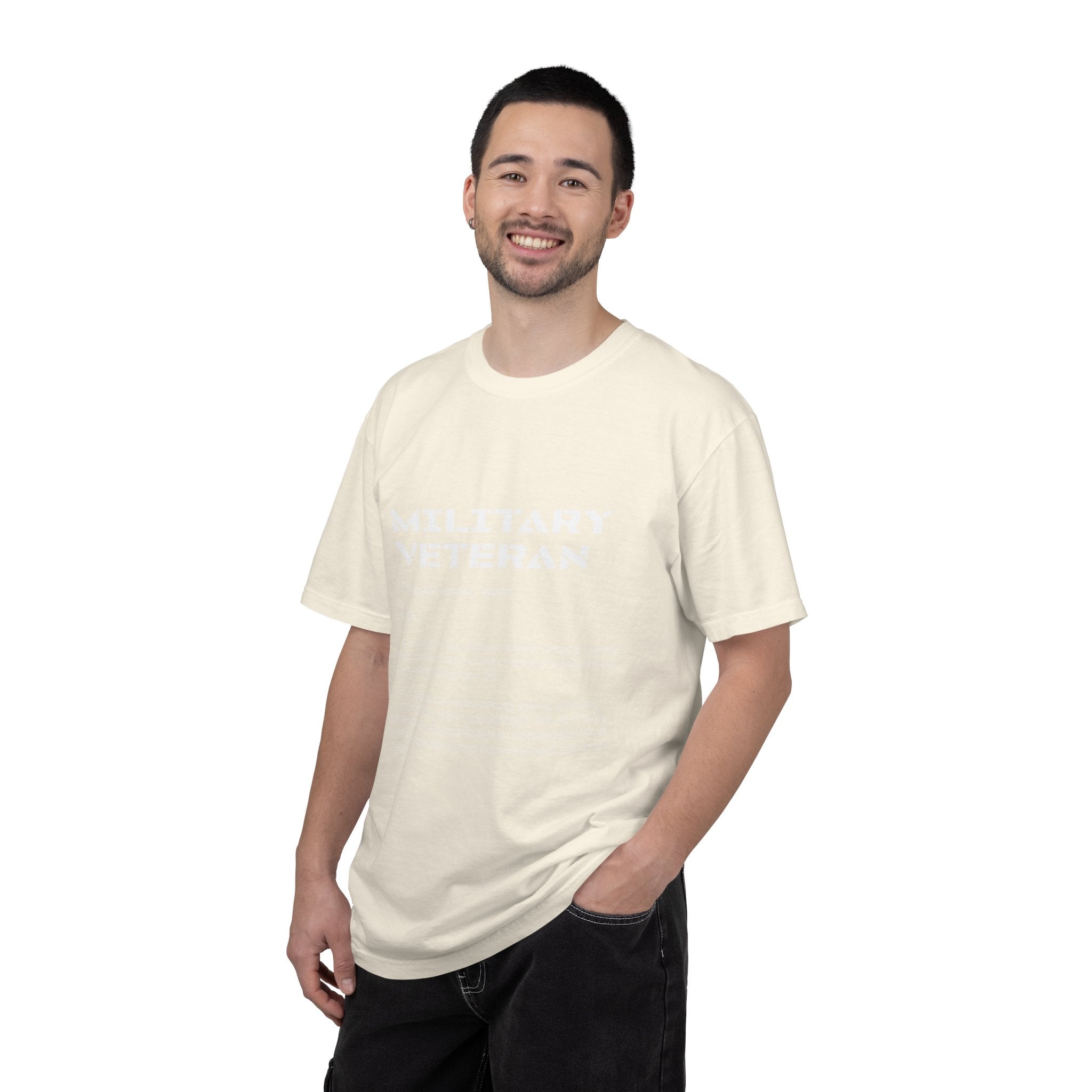 Military Veteran Definition Shirt, Funny Veteran T-Shirt, Sarcastic Armed Forces Gift, Retirement Tee for Soldier, Proud Service Member Top