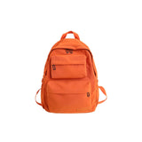 HOCODO Solid Color Backpack For Women 2019 Waterproof Nylon Multi Pocket Travel Backpacks Large Capacity School Bag For Teenage
