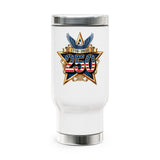 America 250th Anniversary Travel Mug, 1776 to 2026 Stainless Steel Cup, Patriotic USA Gift, American History Drinkware, July 4th Gift