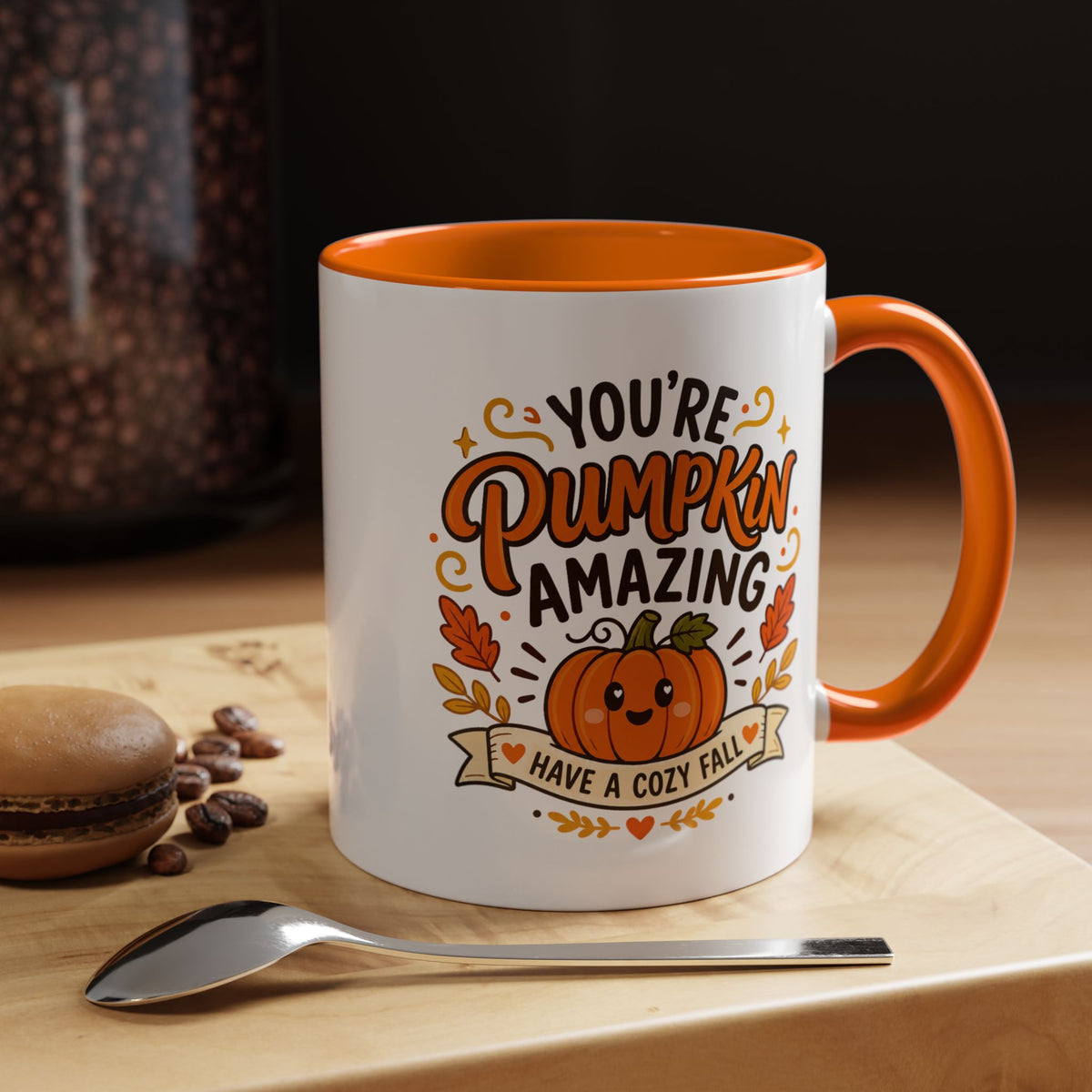 Youre Pumpkin Amazing Mug, Cute Fall Appreciation Coffee Cup, Cozy Autumn Gift for Friend, Teacher, Coworker or Pumpkin Lover